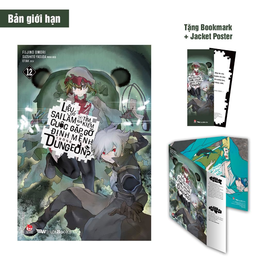 Sách Liệu có sai lầm khi tìm kiếm cuộc gặp gỡ định mệnh trong Dungeon - Tập 12 - Bản Quyền