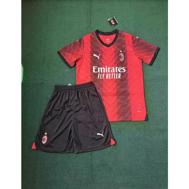Bộ Đồ Đá Banh Cho Người Lớn 23 / 24 ac milan home / away