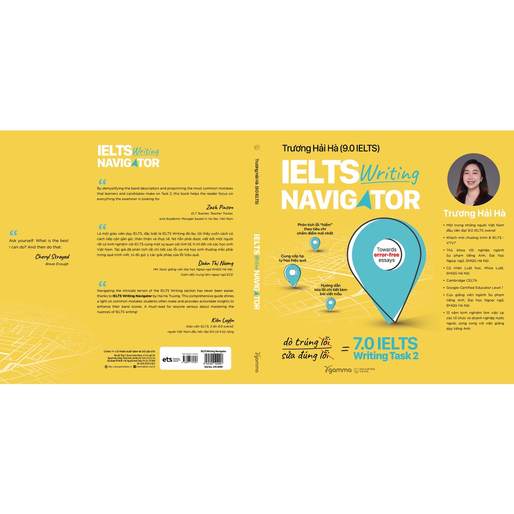 Sách IELTS Writing Navigator Dò Trúng Lỗi, Sửa Đúng Lỗi = 7.0 IELTS Writing Task 2