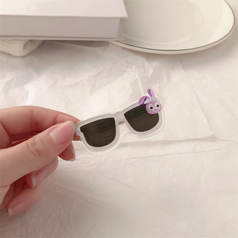 Dễ Thương Kẹp Tóc Hình Mắt Kính Ngộ Nghĩnh