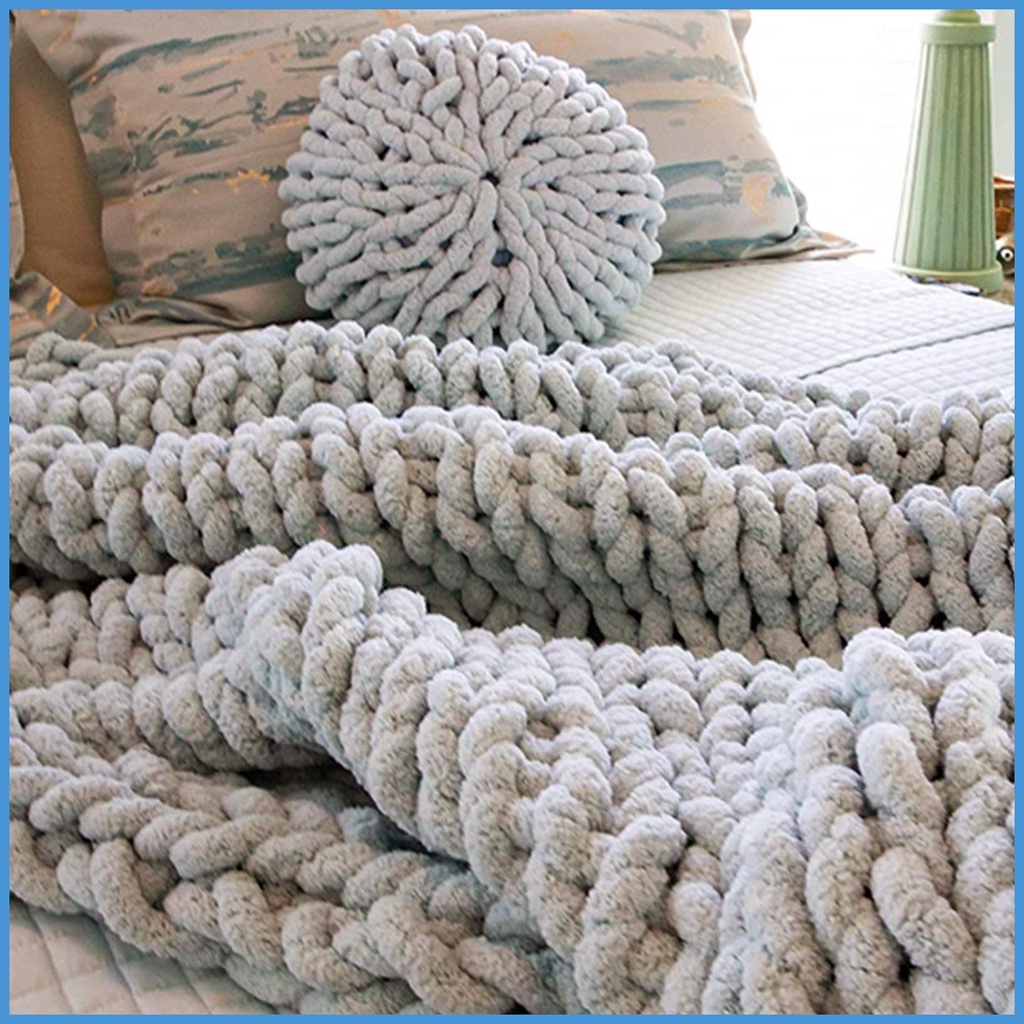 Cuộn Len Đan Sợi chenille diy Cho luvn luvn
