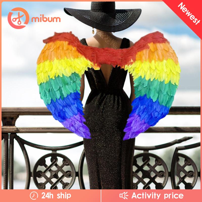 Phụ Kiện Hóa Trang halloween Thiên Thần 3d Có Dây Thun Co Giãn