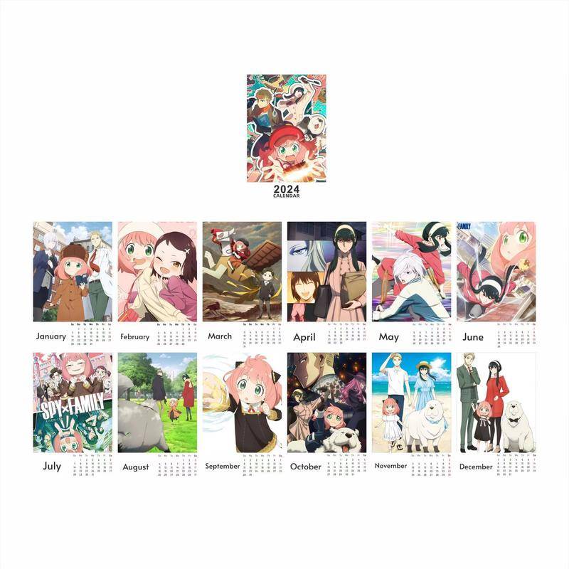 Lịch Để Bàn 2024 anime demon slayer kimetsu no yaiba