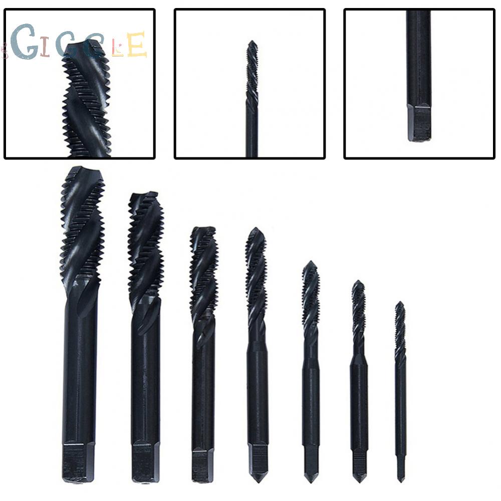 Machine Screw Durable Plug Tap Drill Set Spiral Metric Thread Nitriding