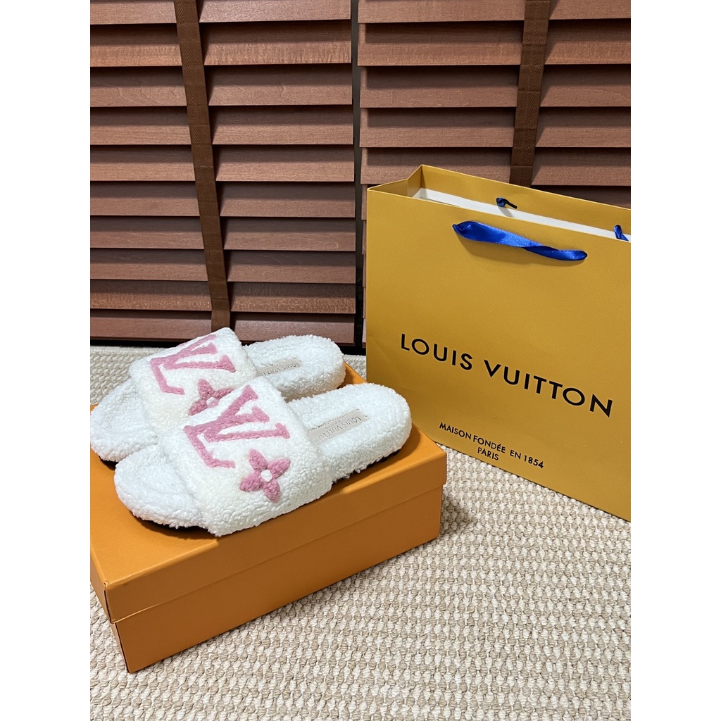 Dép Bông Đi Trong Nhà Chống Trượt Thời Trang Thu Đông Cho Nữ