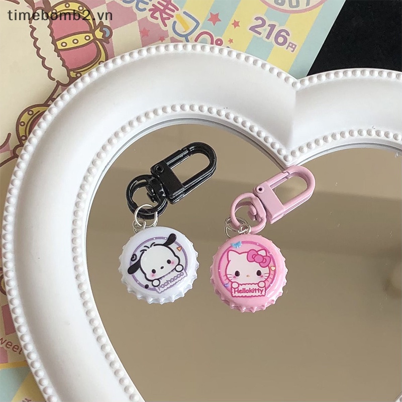 SANRIO  Móc Khóa Ba Lô / Balo / Túi Xách Hình my melody purin pocha kawaii kittty kuromi cinnamoroll my melody purin Làm Quà Tặng Sinh Nhật Cho Bé ~