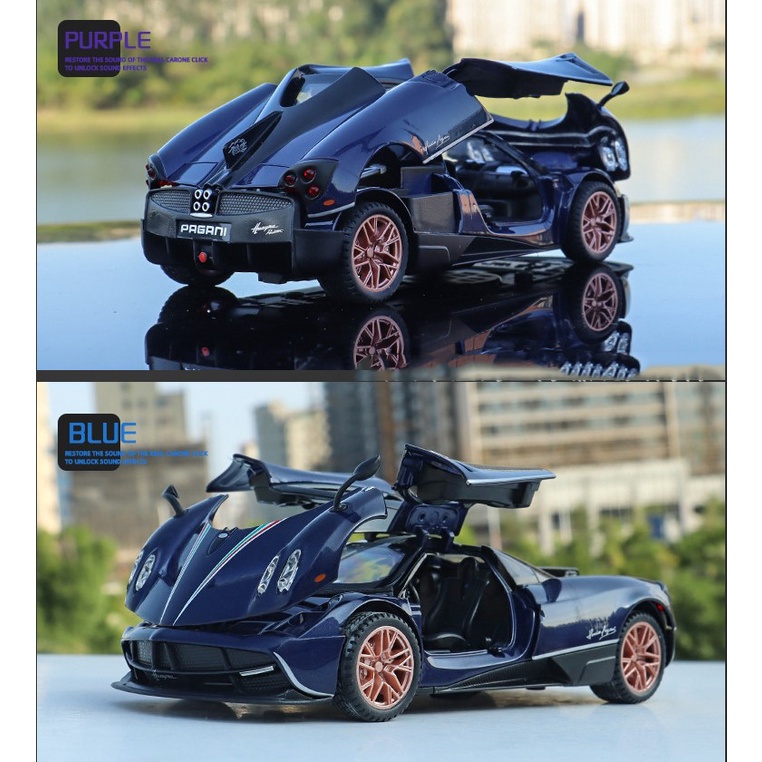 Mô hình siêu xe kim loại Pagani Huayra Dinastia tặng ô tô