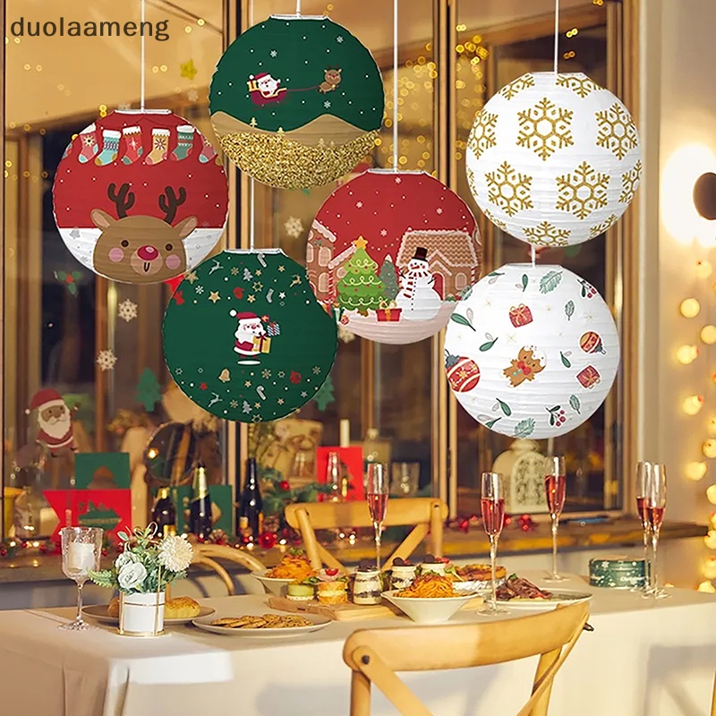 Lồng Đèn Treo Trang Trí Cây Thông Giáng Sinh