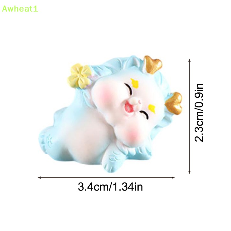 1 Đồ trang trí Rồng mini 2024 Năm 2024 Trang Trí Tiểu Cảnh Mới