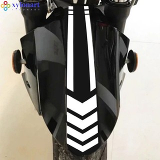 Fender xylonart đề can phản quang chống thấm nước hình mũi tên thông dụng dán bánh xe máy