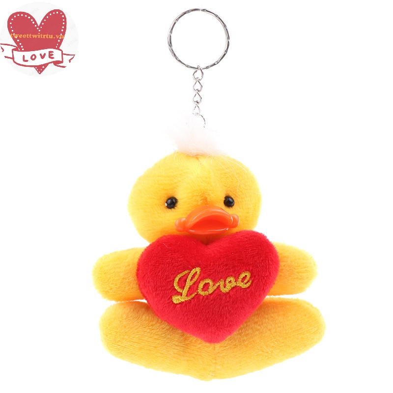 Tri Móc Khóa Hình Thú Nhồi Bông Đáng Yêu