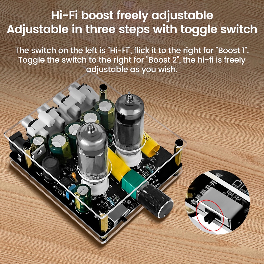 DIYMORE Mạch Khuếch Đại Âm Thanh hifi dc12-16v Phiên Bản Nâng Cấp 6k4