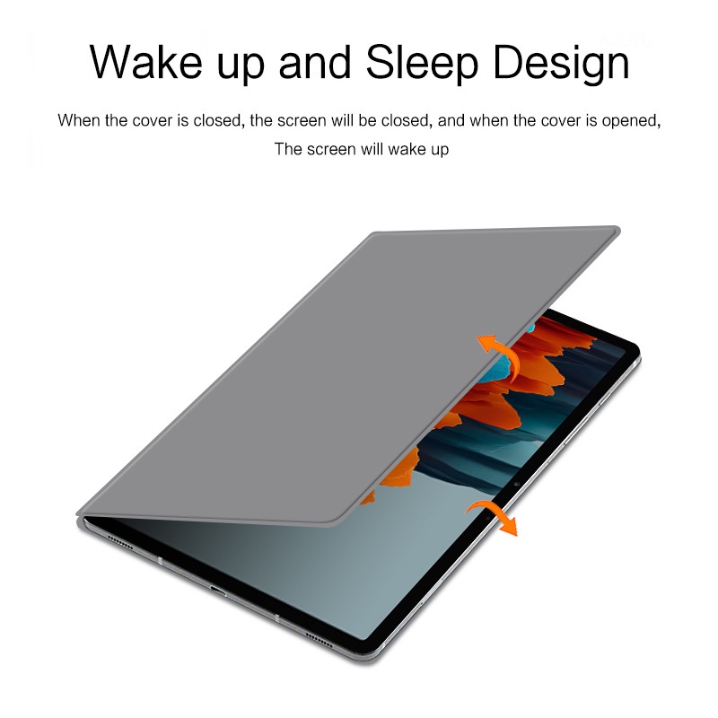 Bao Da Máy Tính Bảng Nam Châm Kèm Ngăn Đựng Bút Cho samsung galaxy tab s9 fe 10.9 inch sm-J510 Smx516B galaxy tab s9 fe 12.4