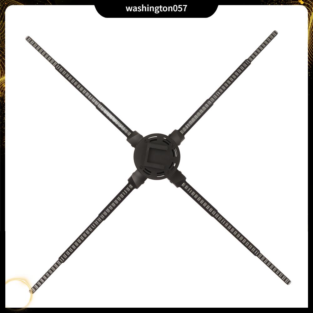 Washington057 Quạt hình ba chiều 3D Máy chiếu WiFi 30 7x30 7in Độ phân giải 2000x928 LED cho màn quảng cáo 100‑240V