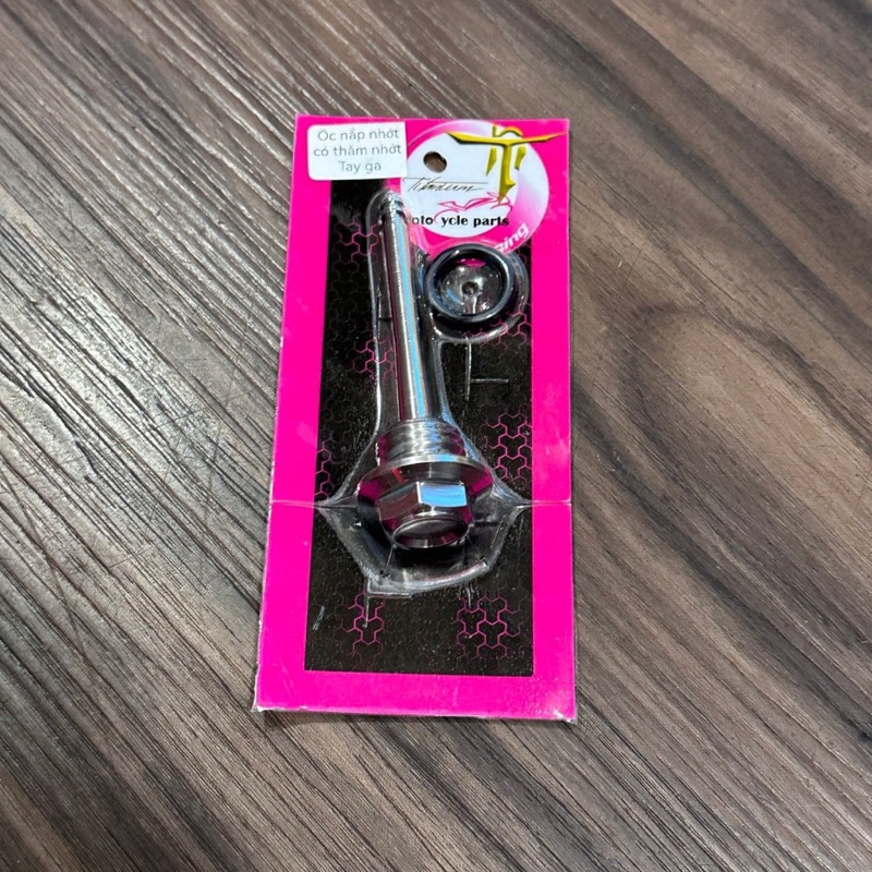 Ốc Nắp Nhớt Inox 304 Có ty Thăm Nhớt Yamaha & Honda các đời. DoChoiXeMayShop