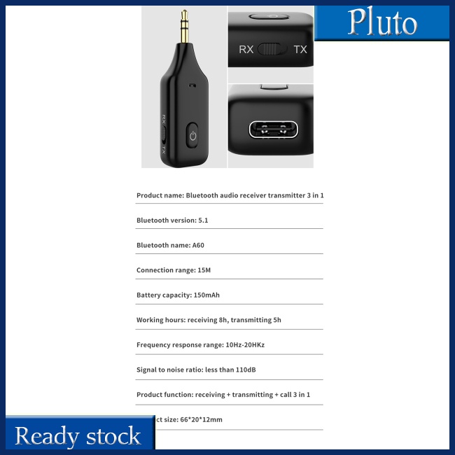 Mới Bộ Chuyển Đổi Âm Thanh Không Dây Kèm Micro Rảnh Tay Cho Xe Hơi