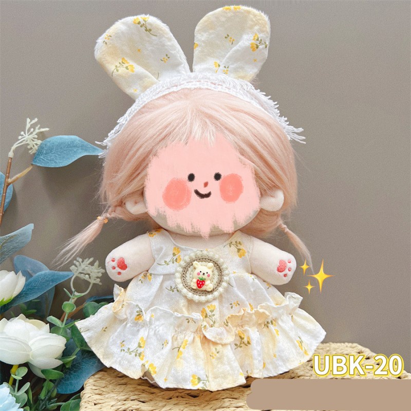 Đầm cotton 20cm Thời Trang Cho Búp Bê Barbie