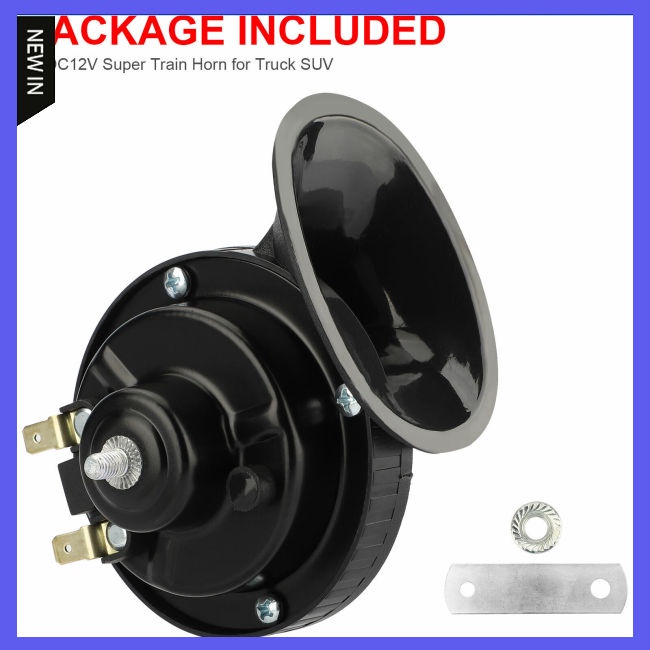 Bộ 2 Kèn Hơi Siêu Lớn 300db 12v Không Thấm Nước Cho Xe Hơi / Xe Tải / Tàu Thuyền