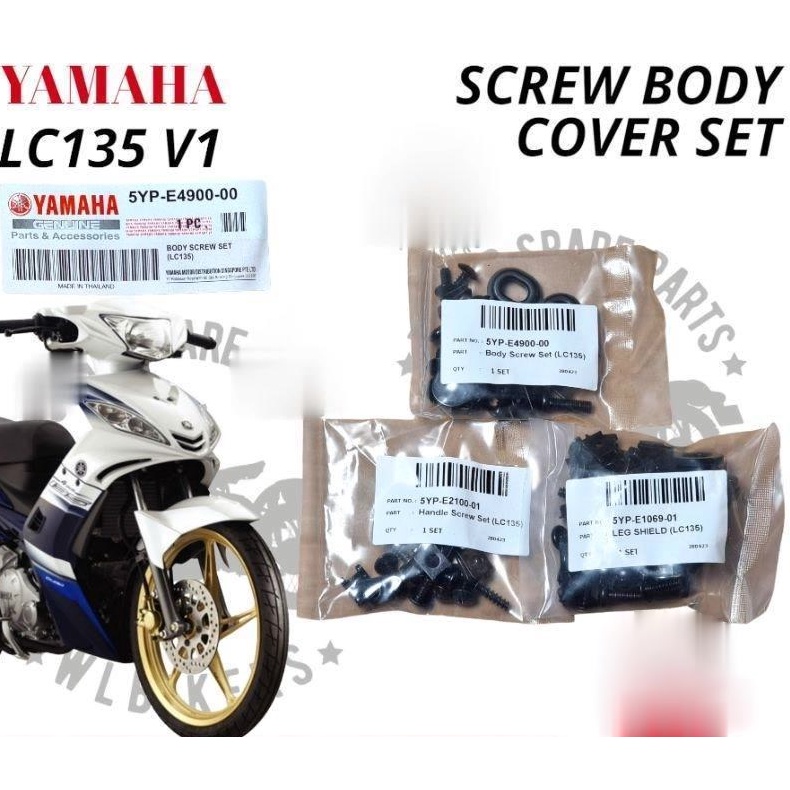 ỐC DÀN ÁO LC 135 , EXCITER 135 ĐỜI 2010