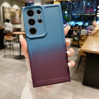 Ốp Điện Thoại Silicon Lỏng Gradient Samsung Galaxy A35 A55 A05 A05S A04 A04E A54 A34 A14 A32 A33 4G 5G S23 FE Matte Soft Candy Color TPU Cover