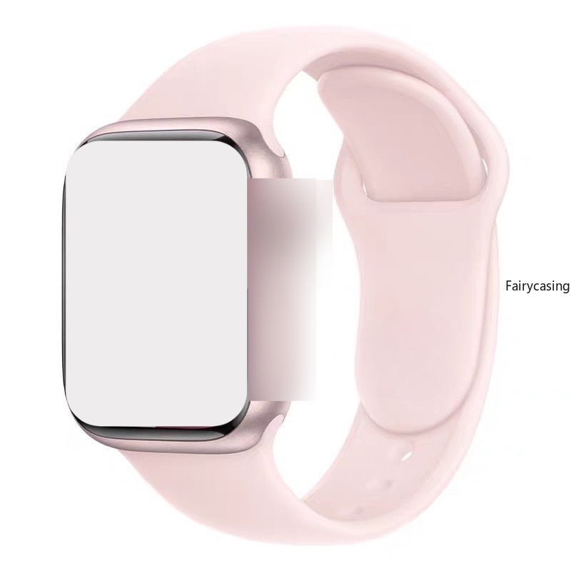 Silicone Dây Đeo Silicon Thay Thế Cho Đồng Hồ Thông Minh AW watch ultra 2 band 49mm 44mm 40mm 45mm 41mm 42mm 44 45 mm i-watch series 9 7 8 se 3 5 6