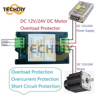 Dc mô tơ 12v 24v cho bộ điều khiển lùi quá tải