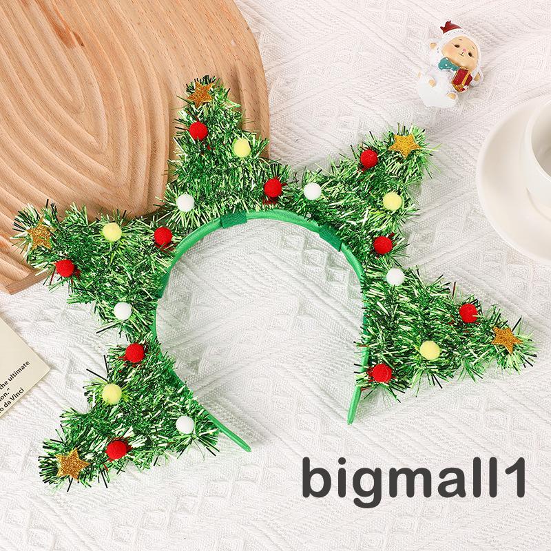 Băng Đô Cài Tóc Hình Cây Thông Noel Hoạt Hình Dễ Thương Cho Bé