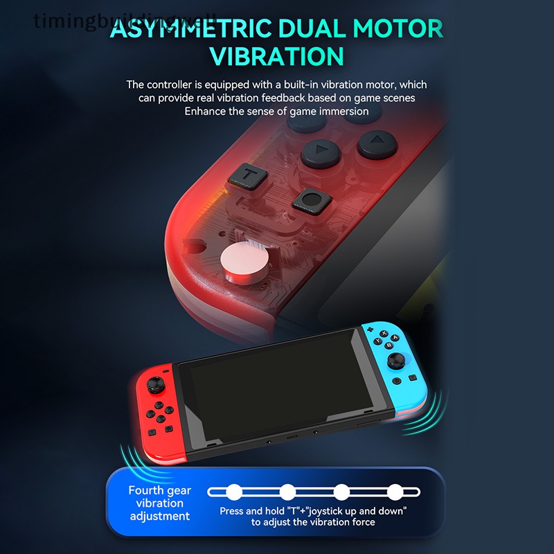 Twvn Tay Cầm Điều Khiển Chơi Game Cho switch rgb light wake-up Trái Phải