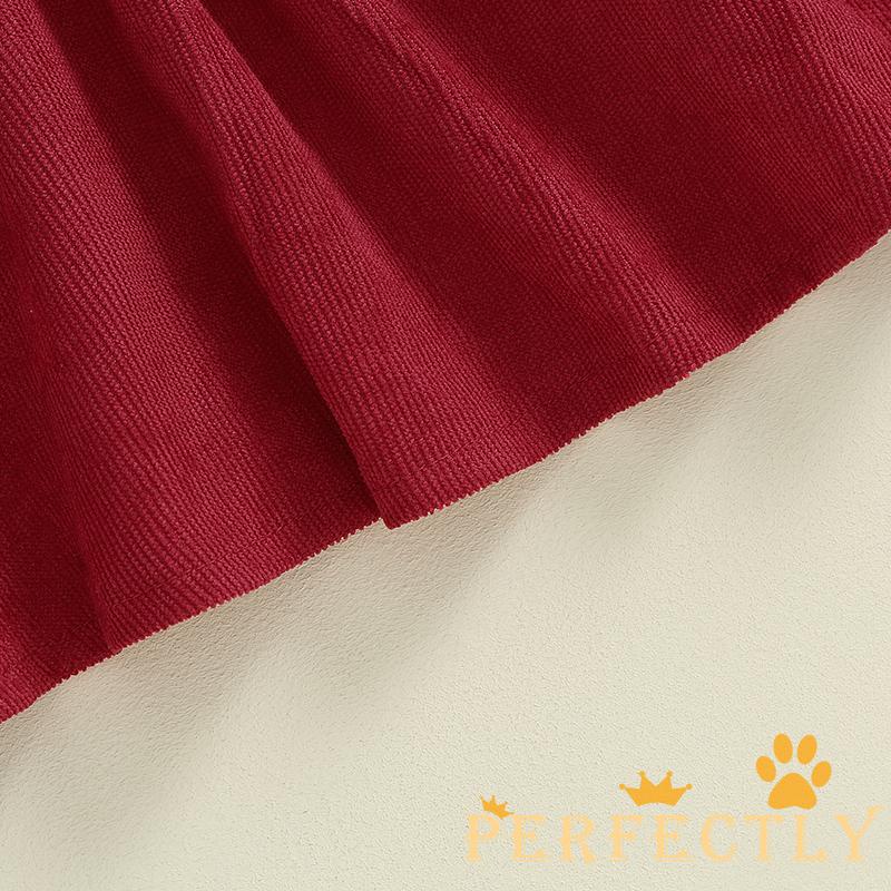 Set Áo Tay Dài + Váy Yếm + Băng Đô Hình Tuần Lộc Giáng Sinh Cho Bé Gái