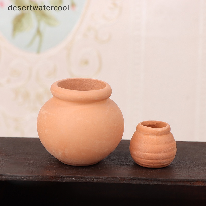1 Hũ Đất Sét mini Trang Trí Nhà Búp Bê