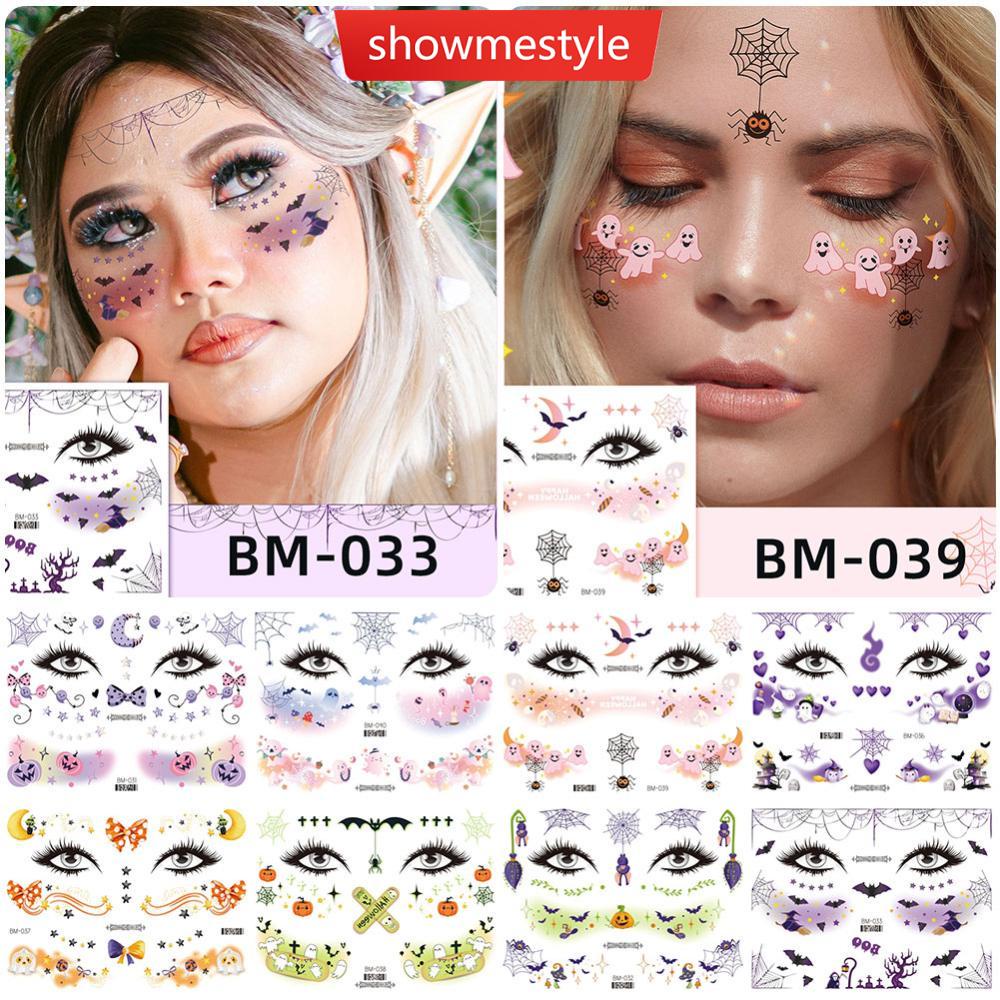 Sms Hình Xăm Dán Chống Thấm Nước Họa Tiết Giáng Sinh Dễ Thương n8r1