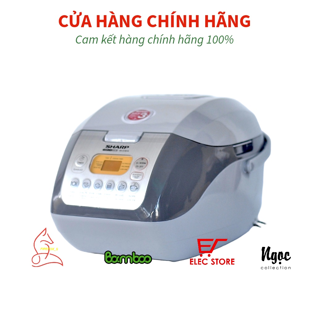 Nồi Cơm Điện Tử SHARP KS-COM18 1.8L Nhập Khẩu Thái Lan