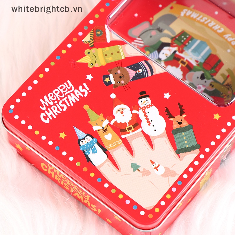 / / Cny Trang Trí / / 1 Hộp Thiếc mini Đựng Kẹo Giáng Sinh / Trang Sức / Bánh Quy / Quà Tặng Tại Nhà