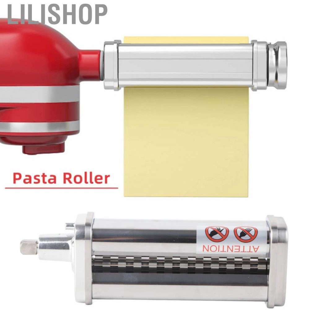 Lilishop Pasta Maker Machine  8 Adjustable Thickness Noodle for Restaurant