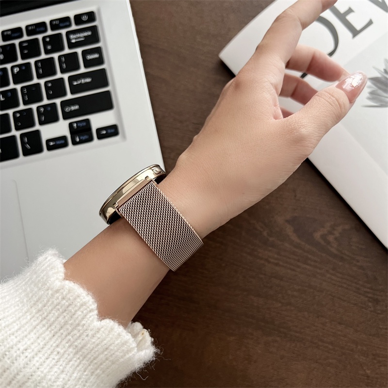 Dây Đeo Thay Thế Bằng Kim Loại 18mm Cho Đồng Hồ Thông Minh huawei gt4 3 2 pro / samsung galaxy watch 6 5 4 classic