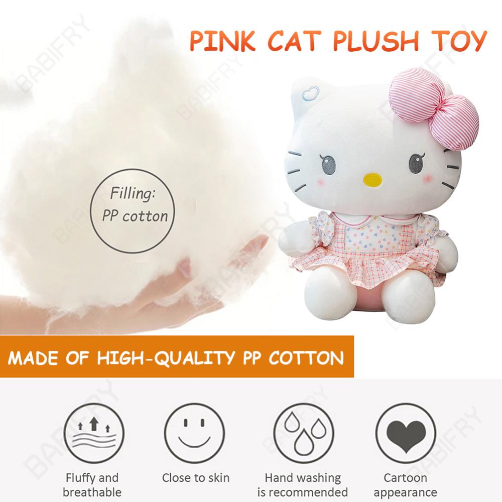 Đồ Chơi anime hello kitty Nhồi Bông 20cm / 40cm Đáng Yêu Trang Trí Nhà Cửa Cho Bé Gái