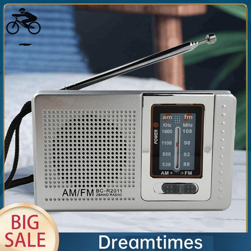 Radio mini hifi Băng Tần Kép 1.vn Có Ăng Ten Thu Sóng am fm