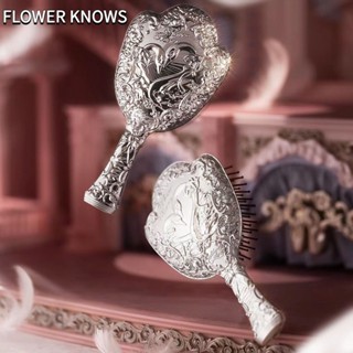 In Stock Flower Know Air Cushion Comb Ballet Swan Series Peripheral Comb Portable Fluffy Massage Scalp Anti-Static