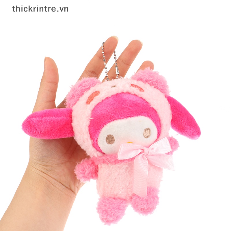 Móc Khóa Hình Mèo kitty / kuromi / hello kitty Nhồi Bông Đáng Yêu