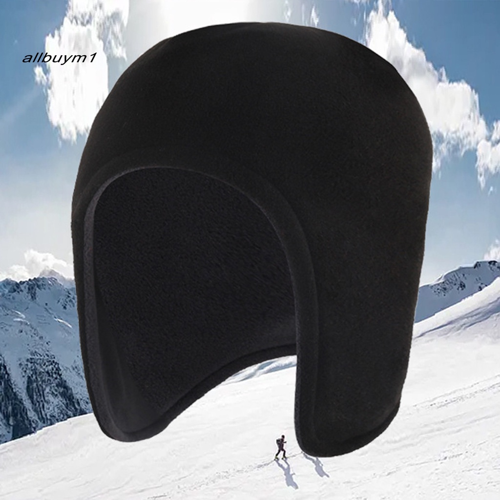 Mũ Lông Cừu Giữ Ấm Màu Trơn Thoải Mái Có Thể Khóa Lại Cho unisex