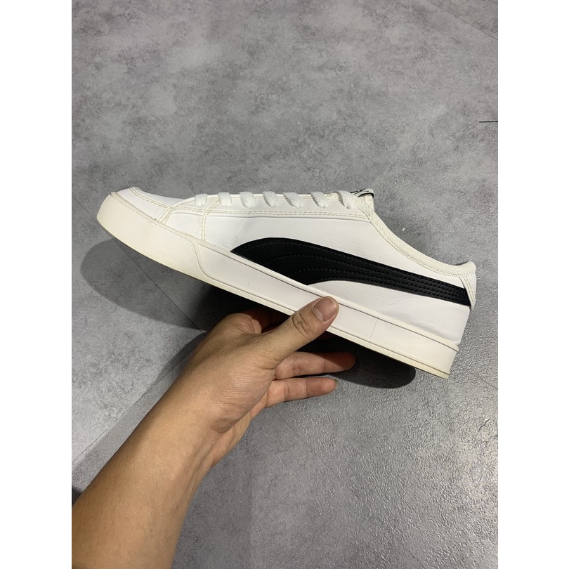 2hand giày  PUMA Smash v2 Vulc SL White Black 367308 02 SIZE 41 9342