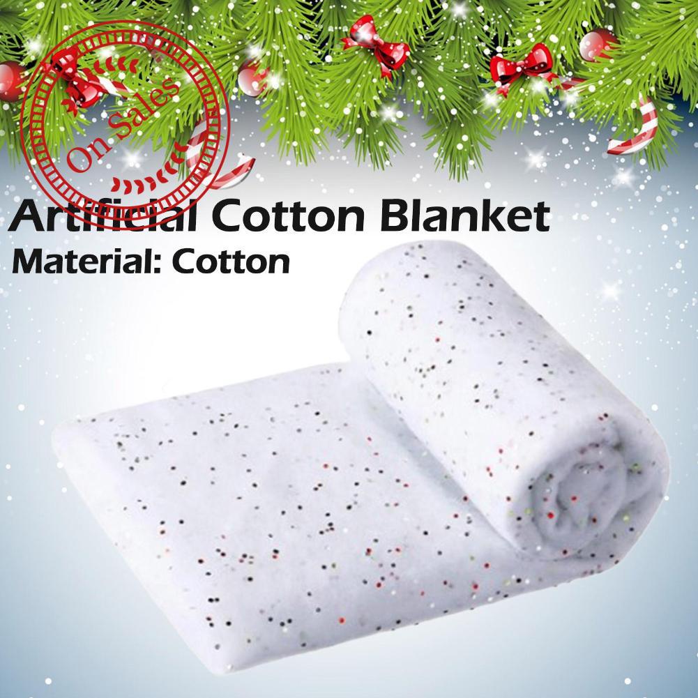 Chăn cotton Nhân Tạo In Họa Tiết Giáng Sinh Trang Trí Cây Thông Noel z6t8