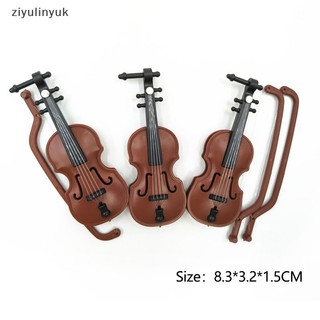Mô hình đàn violin mini tỉ lệ 1 / 12 cho nhà búp bê