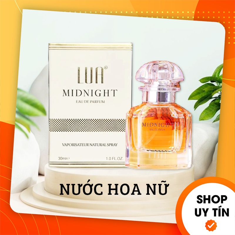 [sẵn hàng] [Chính Hãng] Nước Hoa Nữ Midnight 30ml Lua perfume