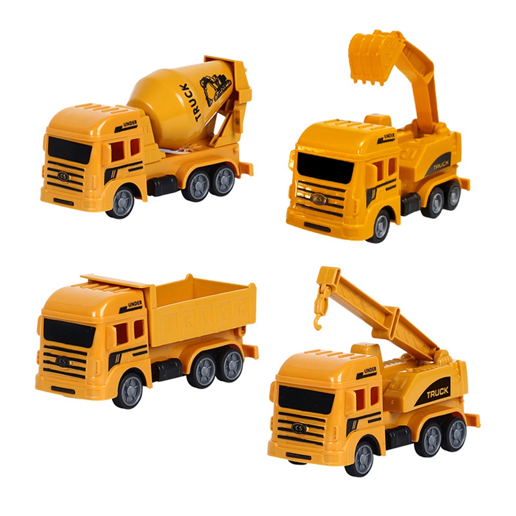 Bộ Đồ Chơi Xe Tải Xây Dựng Cho Bé