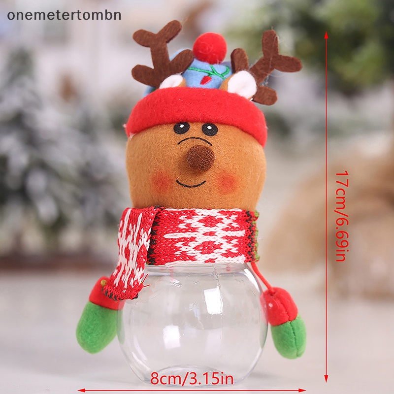 Bn Hộp Đựng Kẹo / Socola Rỗng Hình Ông Già Noel / Người Tuyết diy Làm Quà Tặng Giáng Sinh Năm Mới Cho Trẻ Em n