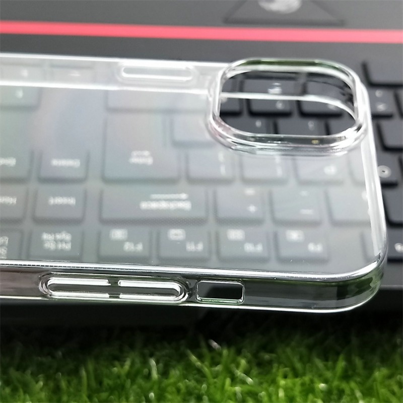 Cứng Ốp Điện Thoại Nhựa pc Trong Suốt Chống Sốc Cho iPhone 15 14 13 12 11 Pro X XR XS Max