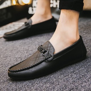 Giày lười nam chất liệu da sang trọng