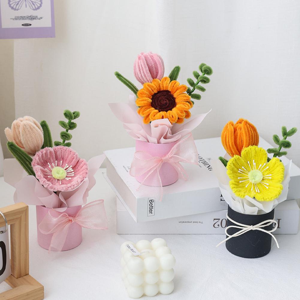 Que Xoắn Bằng Dây Nhiều Màu Sắc Dùng Làm Hoa handmade diy s7h5