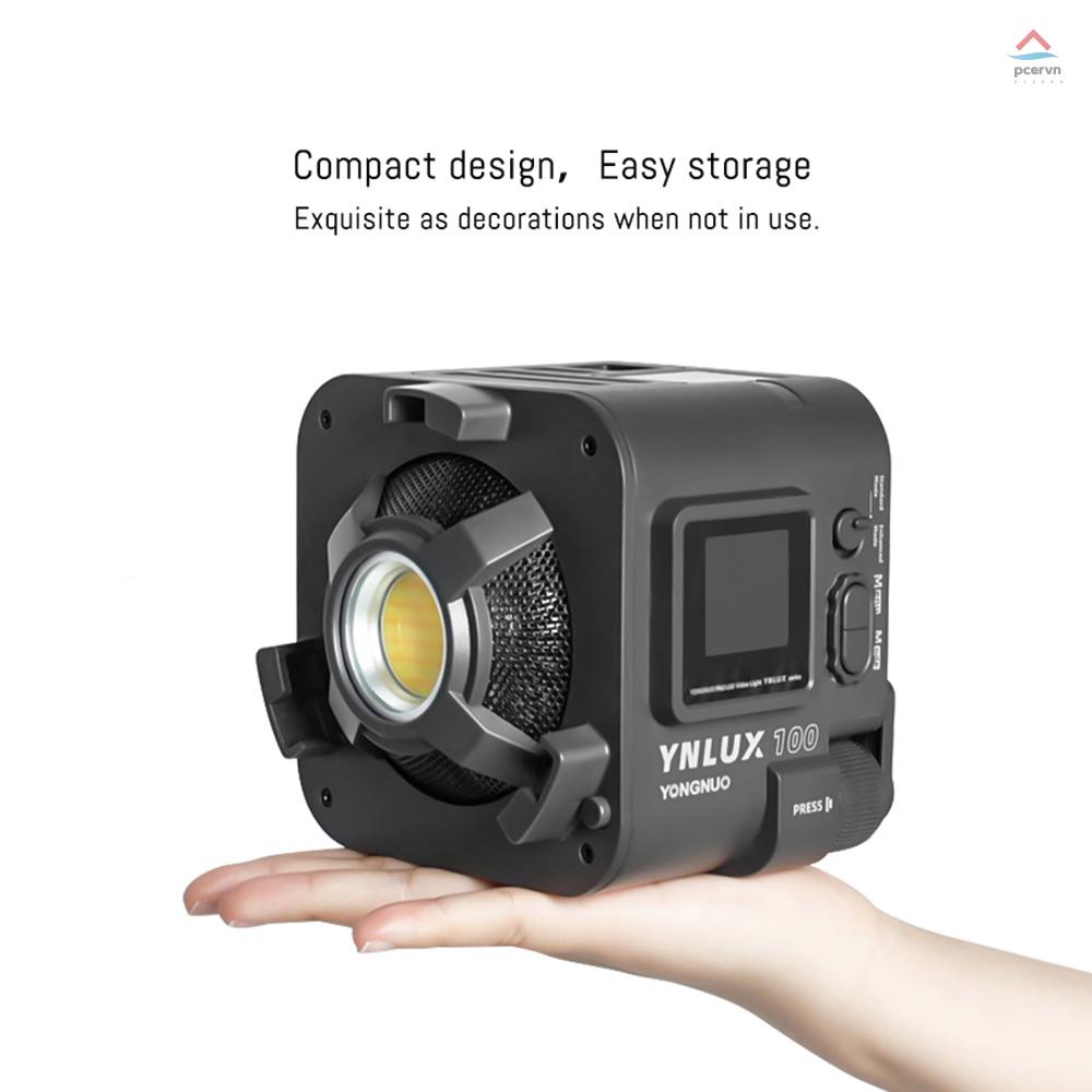 Yongnuo Đèn led Chụp Ảnh Studio ynlux100 100w 3200k-5600k 12 Bóng Chuyên Dụng